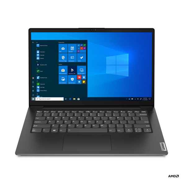 Lenovo V V14 5500U Notebook 35.6 cm (14") Full HD AMD Ryzen 5 8 GB DDR4-SDRAM 256 GB SSD Wi-Fi 5 (802.11ac) Windows 10 Pro Black 195713906685 82KC004TCA