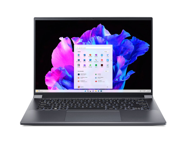 Acer NX.KEVAA.001 195133170864 ACER SFX14-71G-76LC-US W11H 14.5IN 2.8K OLED Ci7-13700H 16GB 1024GB PCIe SSD MICROSD GEFORCE RTX4050 6GB-GDDR6 KILLER WIFI 6E 1675 WRLS LAN BT 5.1