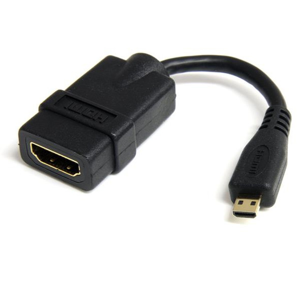 StarTech.com 5in High Speed HDMI Adapter Cable - HDMI to HDMI Micro – F/M 46002