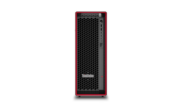 Lenovo ThinkStation P5 Tower Intel Xeon W w3-2425 32 GB DDR5-SDRAM 512 GB SSD NVIDIA Quadro T1000 Windows 11 Pro for Workstations Workstation Black, Red 196804827506