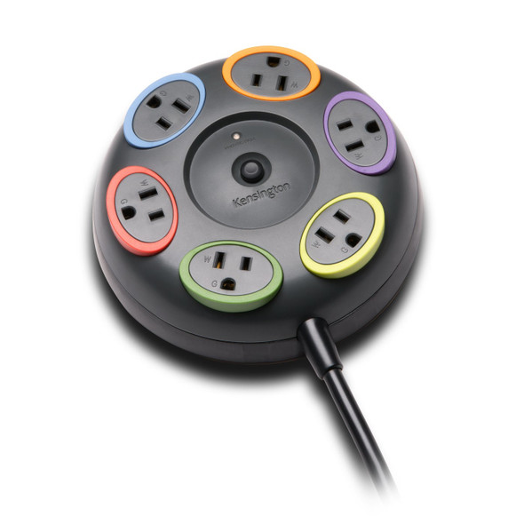 Kensington K62634NA surge protector Black 6 AC outlet(s) 4.8 m 085896626343