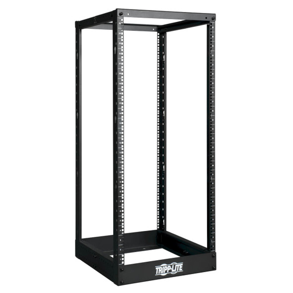 Tripp Lite SR4POST25 25U SmartRack 4-Post Open Frame Rack - Organize and Secure Network Rack Equipment 037332157942