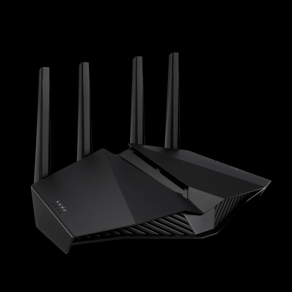 ASUS RT-AX82U wireless router Gigabit Ethernet Dual-band (2.4 GHz / 5 GHz) Black 195553867917