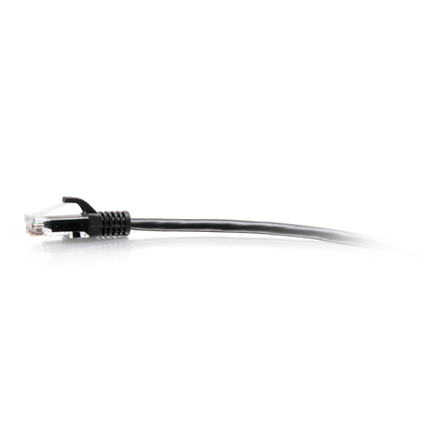 C2G 0.9m Cat6a Snagless Unshielded (UTP) Slim Ethernet Patch Cable - Black 757120301417