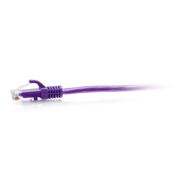 C2G 1.5m Cat6a Snagless Unshielded (UTP) Slim Ethernet Patch Cable - Purple 757120301905