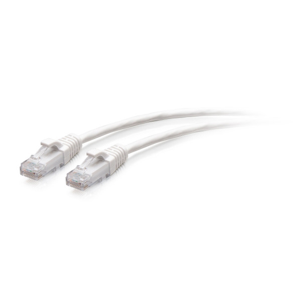 C2G 2.1m Cat6a Snagless Unshielded (UTP) Slim Ethernet Patch Cable - White 757120301844