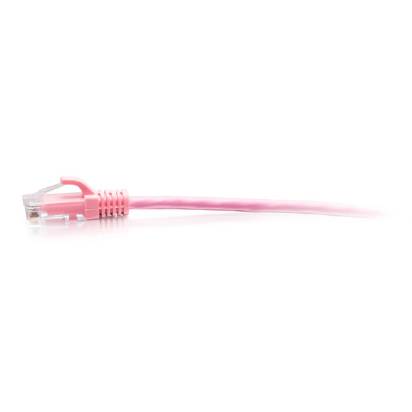 C2G 4.5m Cat6a Snagless Unshielded (UTP) Slim Ethernet Patch Cable - Pink 757120302001