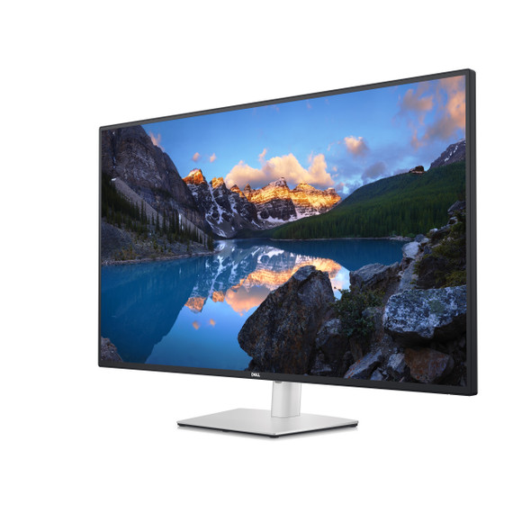 DELL UltraSharp U4323QE LED display 109.2 cm (43") 3840 x 2160 pixels 4K Ultra HD LCD Silver 884116434498