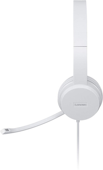 Lenovo 110 Headset Wired Head-band Office/Call center USB Type-A Grey 195348670593