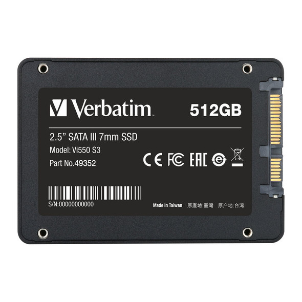 Verbatim Vi550 S3 SSD 512GB 23942493525