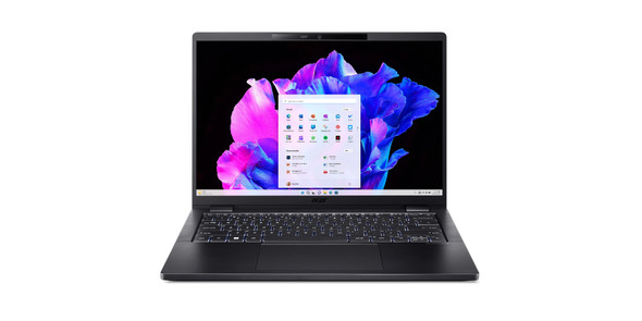 Acer TravelMate P6 TMP614-53T-715K Laptop 35.6 cm (14") Touchscreen WUXGA Intel® Core™ i7 i7-1355U LPDDR5-SDRAM 512 GB SSD Wi-Fi 6 (802.11ax) Windows 11 Pro Black 195133213004 NX.B3BAA.001