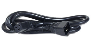APC PWR Cord C19 - C20, 4.5 m Black 4.57 m C19 coupler C20 coupler 731304204138 AP9887