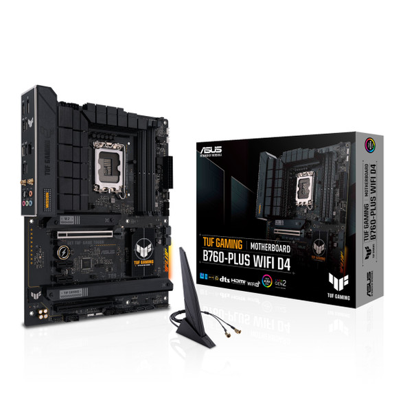 ASUS TUF GAMING B760-PLUS WIFI D4 Intel B760 LGA 1700 ATX 197105009493 TUF GAMING B760-PLUS WIFI D4