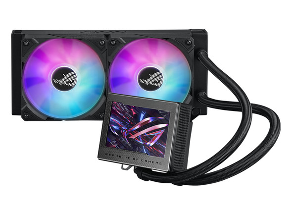 ASUS ROG Ryujin III 240 ARGB Processor All-in-one liquid cooler 12 cm Black 1 pc(s) 197105048188 ROG RYUJIN III 240 ARGB