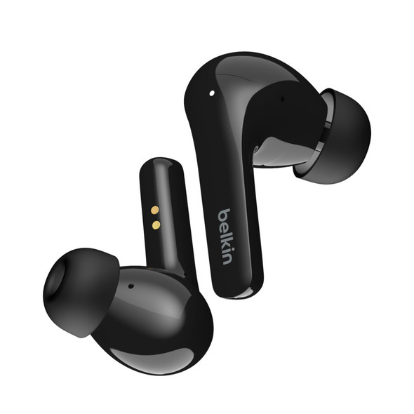 Belkin SOUNDFORM Flow Headset Wireless In-ear Calls/Music USB Type-C Bluetooth Black 745883834808 AUC006BTBK