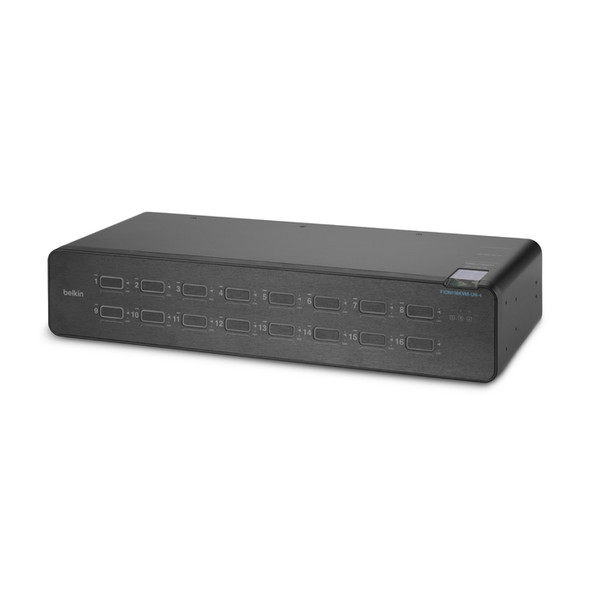 Belkin F1DN116KVM-UN-4 KVM switch Rack mounting Black 745883800933 F1DN116KVM-UN-4