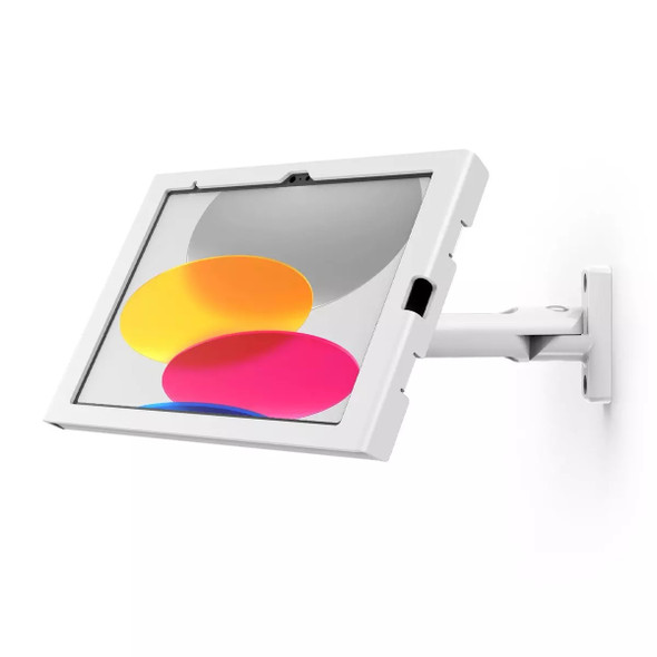 Compulocks iPad 10.9" 10th Gen Swell Enclosure Swing Wall Mount White 819472029088 827W209SWLW