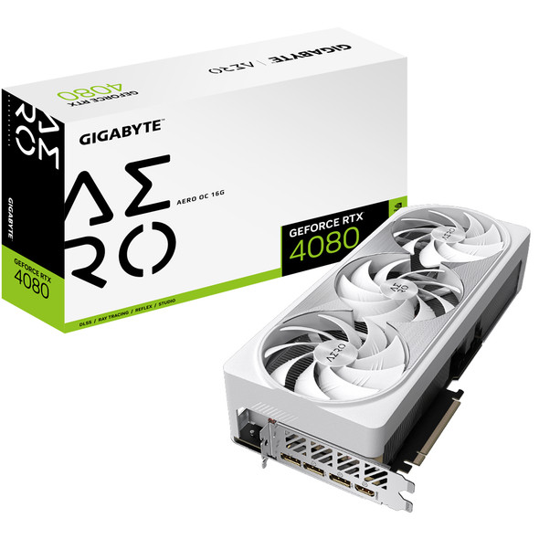 Gigabyte AERO GeForce RTX 4080 16GB OC NVIDIA GDDR6X 889523034347