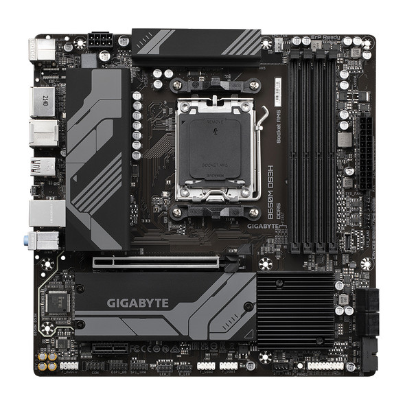 Gigabyte B650M DS3H motherboard AMD B650 Socket AM5 micro ATX 889523034231