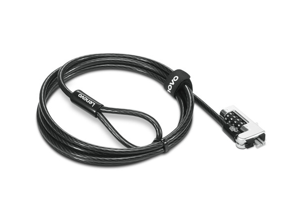 Lenovo 4XE1F30278 cable lock Black 1.8 m 195892024842