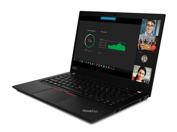 Lenovo ThinkPad T14 Laptop 35.6 cm (14") Touchscreen Full HD AMD Ryzen™ 5 PRO 4650U 16 GB DDR4-SDRAM 256 GB SSD Wi-Fi 6 (802.11ax) Windows 10 Pro Black 195042169829