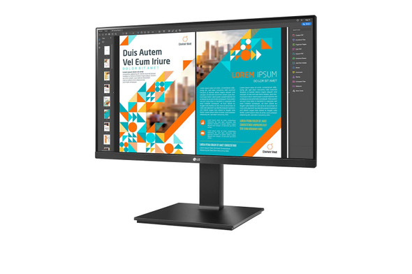 LG 24BP55Q-B computer monitor 60.5 cm (23.8") 2560 x 1440 pixels Quad HD LED Black 195174043417