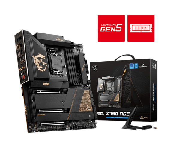 MSI MEG Z790 ACE Intel Z790 LGA 1700 Extended ATX 824142305744