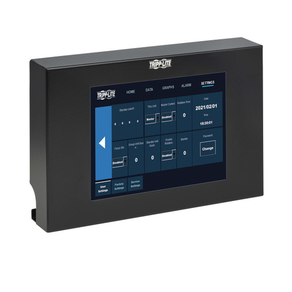 Tripp Lite SRCOOL3KDISPBKT Mounting Bracket for SRCOOL3KTP Top-of-Rack Air Conditioner’s Touchscreen LCD 037332276810