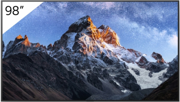 Sony FW-98BZ50L Signage Display Digital signage flat panel 2.49 m (98") LCD Wi-Fi 780 cd/m² 4K Ultra HD Black Android 10 24/7 027242926691