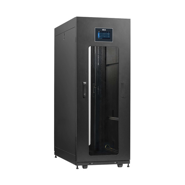 Tripp Lite SR33UBAC SmartRack 33U Standard-Depth Rack Enclosure Cabinet for SRCOOL3KTP Top-of-Rack Air Conditioner 037332269010
