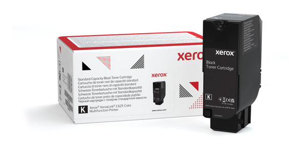 Xerox Genuine ® VersaLink® C625 Color Multifunction Printer Black Standard capacity Toner Cartridge (8000 Pages) - 006R04616 095205037883