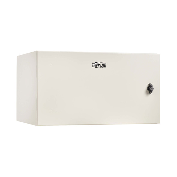 Tripp Lite SRN4G6U SmartRack Industrial Enclosure with Lock - NEMA 4, Wall Mount, Metal Construction, 16.5 in. Depth, 6U, Gray 037332273109