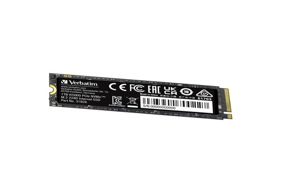 Verbatim Vi5000 PCIe NVMe M.2 SSD 1TB