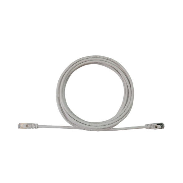 Tripp Lite N262-S15-WH Cat6a 10G Snagless Shielded Slim STP Ethernet Cable (RJ45 M/M), PoE, White, 15 ft. (4.6 m) 037332276100