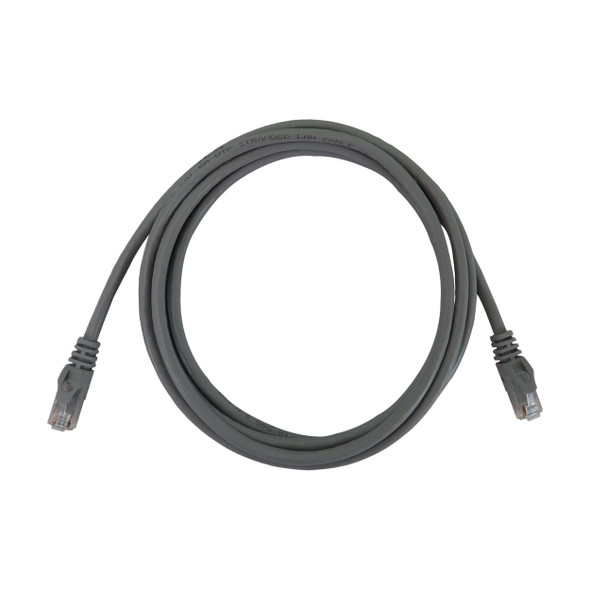 Tripp Lite N261-006-GY Cat6a 10G Snagless Molded UTP Ethernet Cable (RJ45 M/M), PoE, Gray, 6 ft. (1.8 m) 037332277787