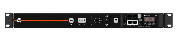 Vertiv Geist VA7U2100 power distribution unit (PDU) 6 AC outlet(s) 1U Black