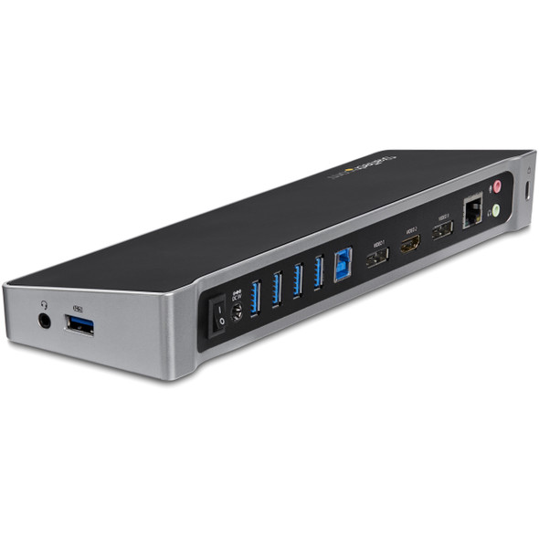 StarTech.com Triple-Monitor USB 3.0 Docking Station - 1x HDMI - 2x DisplayPort 46843