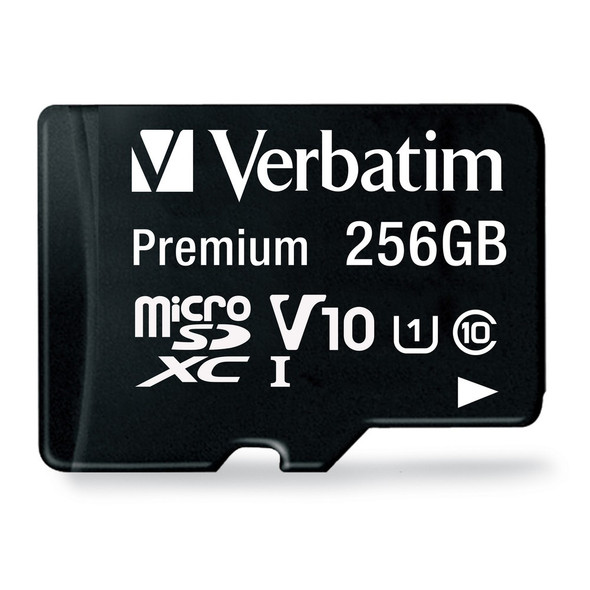 Verbatim Premium 256 GB MicroSDXC Class 10 023942703648