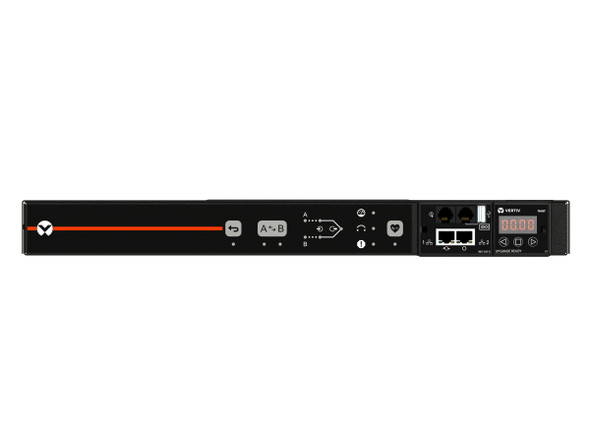 Vertiv Geist AUS3E1R5-06CF17-2C20C20A900-D power distribution unit (PDU) 6 AC outlet(s) 0U Black