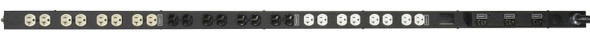 Vertiv XPB243-103D20TL21 power distribution unit (PDU) 24 AC outlet(s) 0U Black