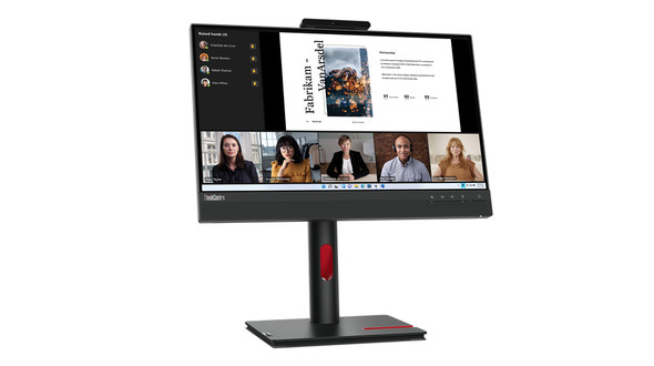 Lenovo ThinkCentre Tiny-In-One 22 computer monitor 54.6 cm (21.5") 1920 x 1080 pixels Full HD LED Touchscreen Black 196804375724 12N9GAR1US