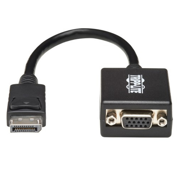 Tripp Lite DisplayPort to VGA Active Adapter Video Converter (M/F), 6-in. (15.24 cm) 47375