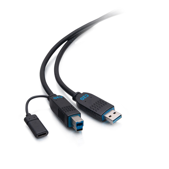C2G C2G30084 LEGRAND 15FT(4.6M) USB 3.2 AMBM PLENUM AOC CABLE 757120300847