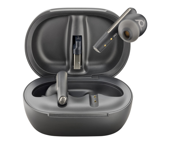 Poly 216066-01 PLANTRONICS VOYAGER FREE 60+ UC WITH TOUCHSCREEN CHARGE CASE, (COMPUTER, MOBILE 017229188006