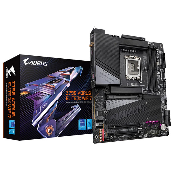 Gigabyte MB Z790 A ELITE X WIFI7 Z790 LGA1700 Max192GB DDR5 ATX Retail