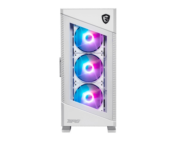 MSI CS MPG VELOX 100R WHITE Mid-Tower 3x120mm & 1x120mm ARGB Fan Retail