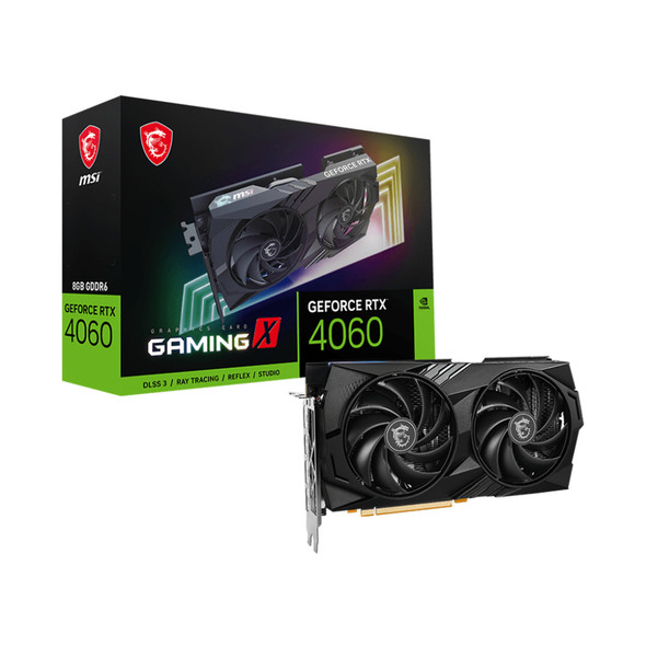 MSI VCX G4060GX8 GeForce RTX 4060 GAMING X 8G Retail