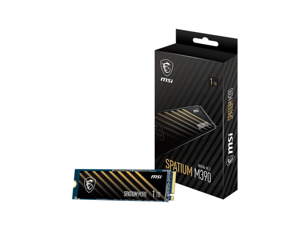 MSI SSD SM390N2TB SPATIUM M390 NVMe M.2 2TB 3D NAND PCIe Retail