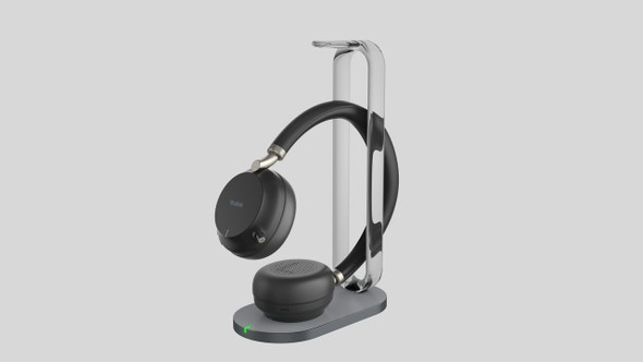 Yealink Headset 1208610 BH72 with Charging Stand Teams Black USB-C Bluetooth
