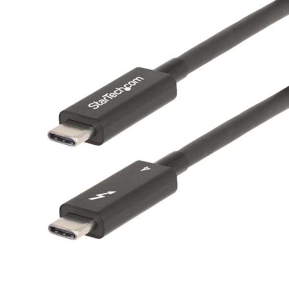 StarTech CB A40G2MB-TB4-CABLE 6.6ft Active Thunderbolt4 CB 100W Power Delivery